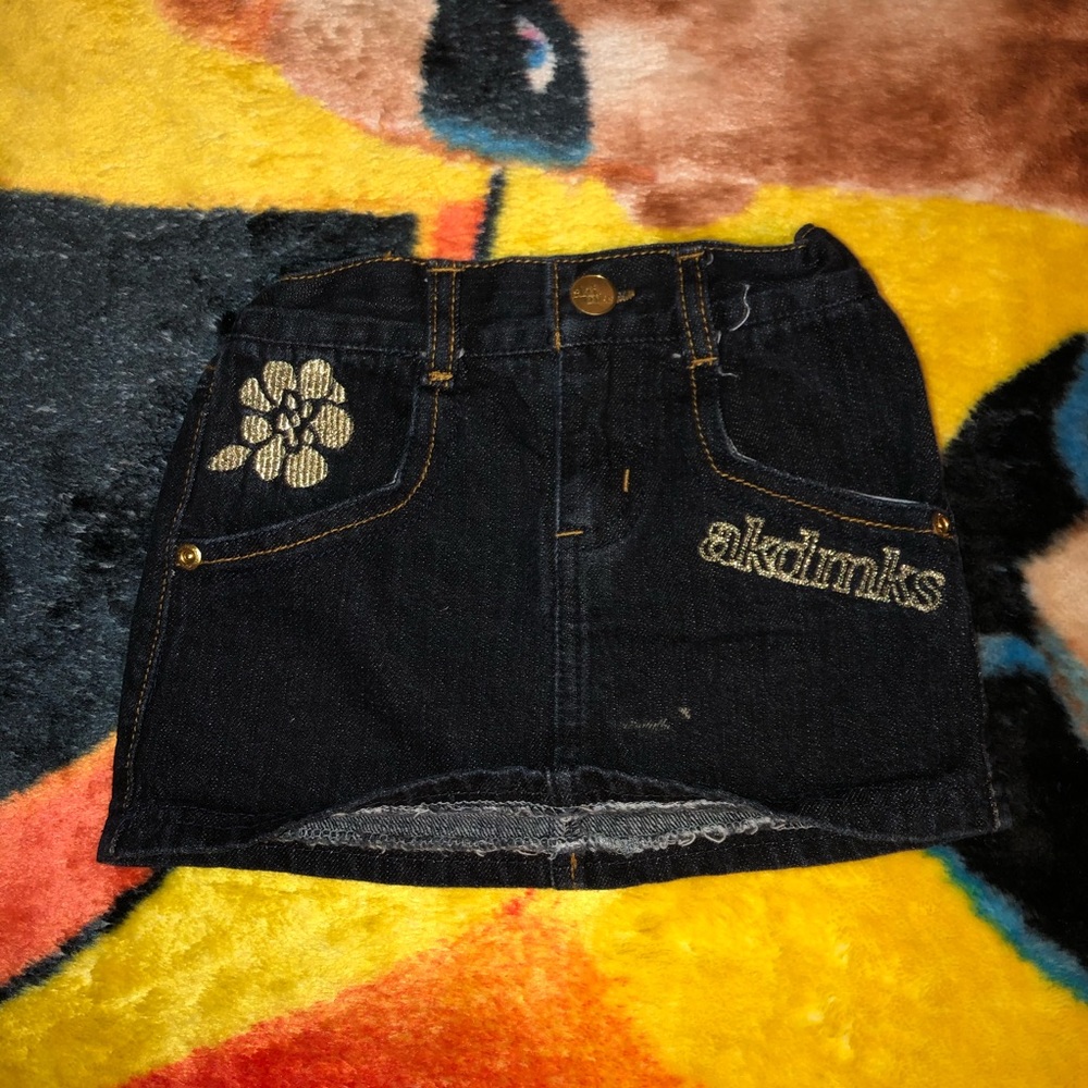 GIRLS AKADEMIKS JEAN SKIRT